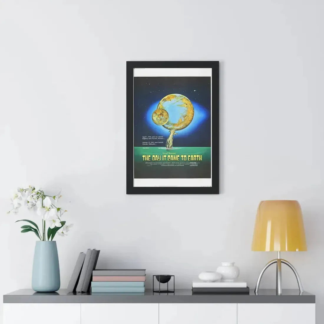 THE DAY IT CAME TO EARTH 1977 - Framed Movie Poster - The Sticker Space