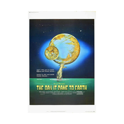 THE DAY IT CAME TO EARTH 1977 - Paper Movie Poster-The Sticker Space