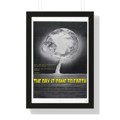 THE DAY IT CAME TO EARTH (2) 1977 - Framed Movie Poster-16″ x 24″-The Sticker Space