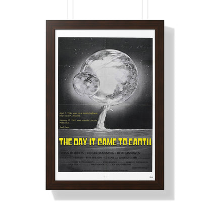 THE DAY IT CAME TO EARTH (2) 1977 - Framed Movie Poster-16″ x 24″-The Sticker Space