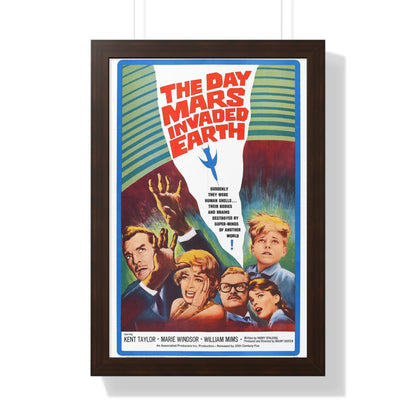 THE DAY MARS INVADED EARTH 1962 - Framed Movie Poster-16″ x 24″-The Sticker Space