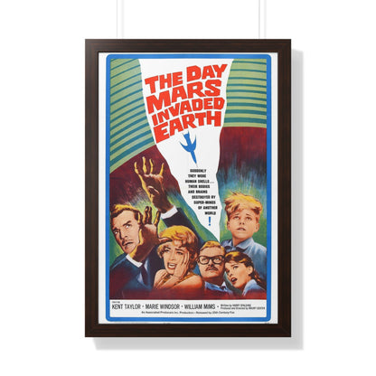 THE DAY MARS INVADED EARTH 1962 - Framed Movie Poster-20" x 30"-The Sticker Space