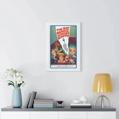 THE DAY MARS INVADED EARTH 1962 - Framed Movie Poster - The Sticker Space