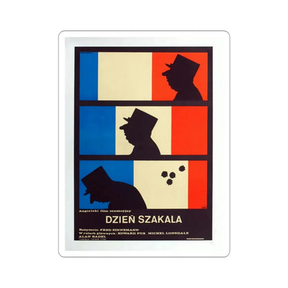 The Day of the Jackal 1973 4 Movie Poster STICKER Vinyl Die-Cut Decal 3 Inch - The Sticker Space