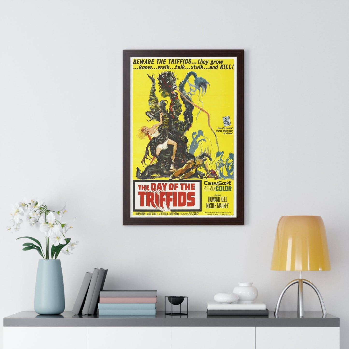 THE DAY OF THE TRIFFIDS 1963 - Framed Movie Poster-The Sticker Space