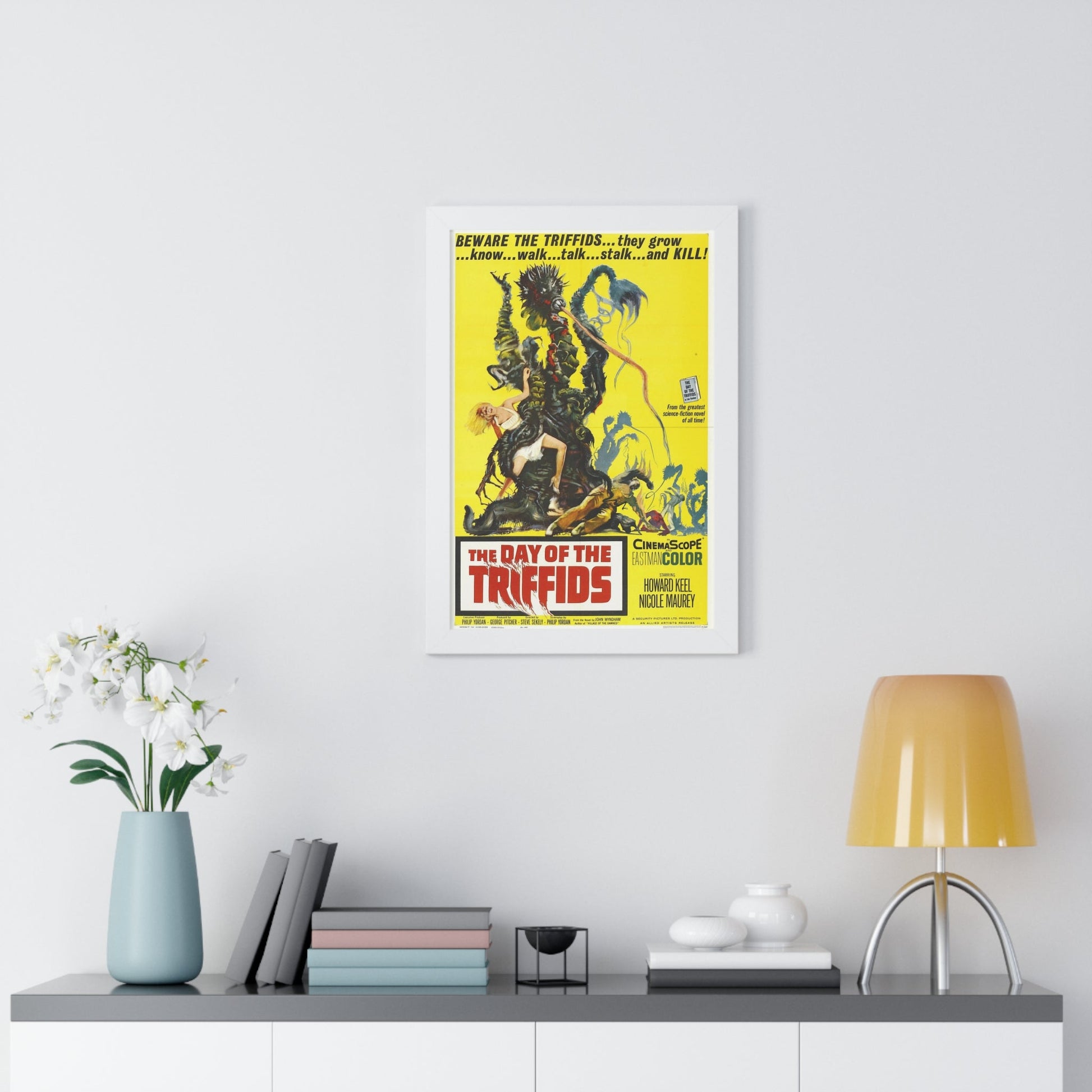 THE DAY OF THE TRIFFIDS 1963 - Framed Movie Poster-The Sticker Space