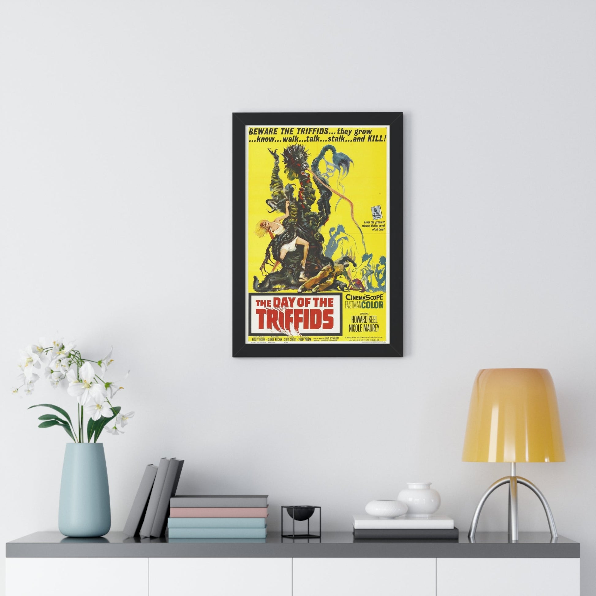 THE DAY OF THE TRIFFIDS 1963 - Framed Movie Poster-The Sticker Space