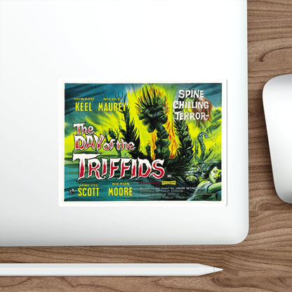 THE DAY OF THE TRIFFIDS (2) 1963 Movie Poster STICKER Vinyl Die-Cut Decal-The Sticker Space