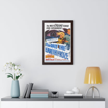 THE DAY THE EARTH FROZE 1959 - Framed Movie Poster-The Sticker Space