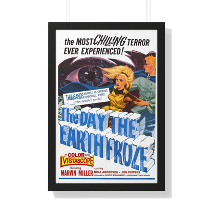 THE DAY THE EARTH FROZE 1959 - Framed Movie Poster-20" x 30"-The Sticker Space