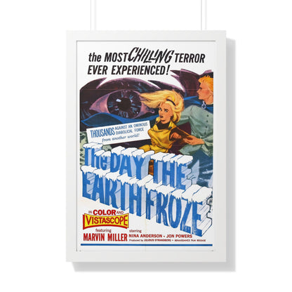 THE DAY THE EARTH FROZE 1959 - Framed Movie Poster-20" x 30"-The Sticker Space