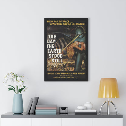 THE DAY THE EARTH STOOD STILL 1951 - Framed Movie Poster-The Sticker Space