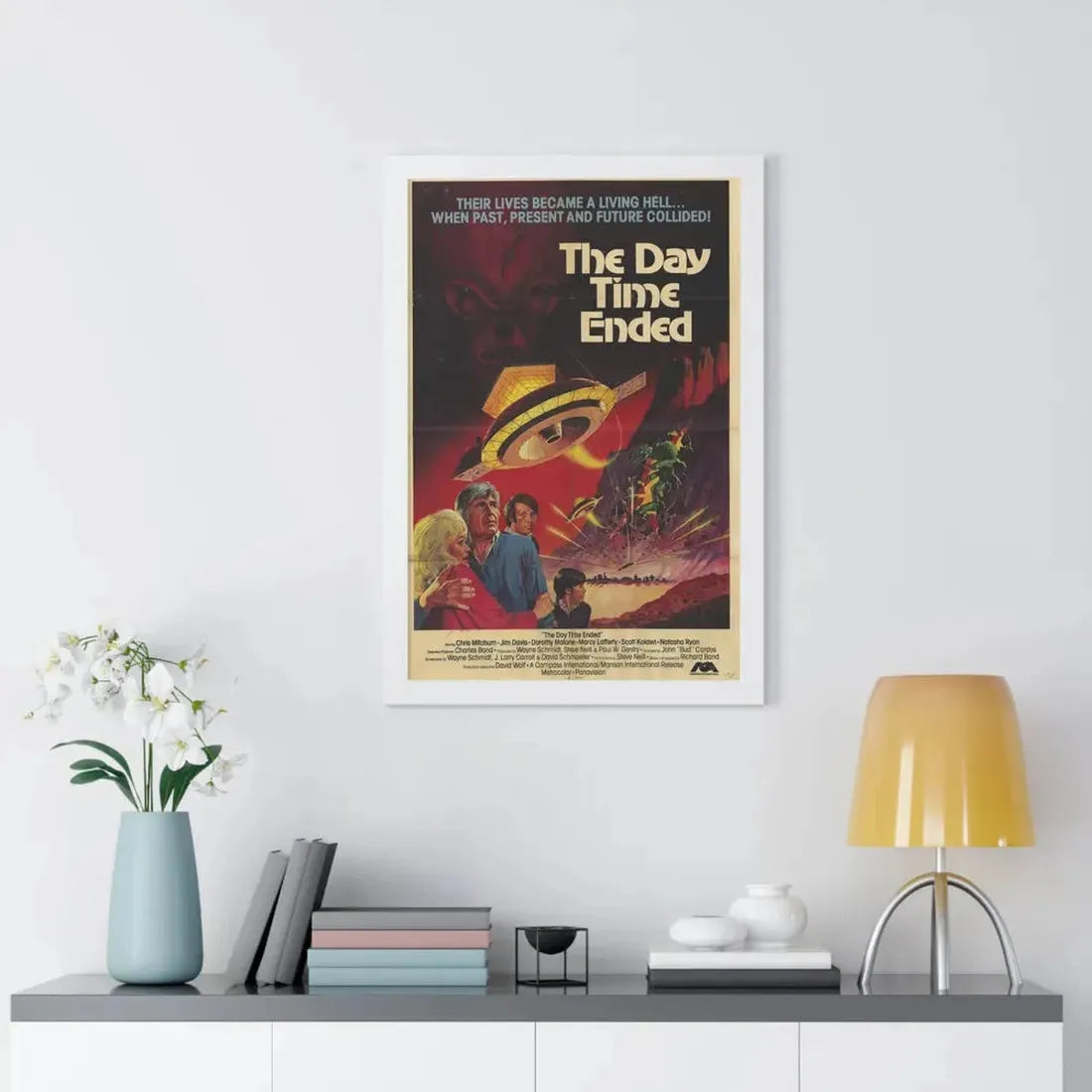 THE DAY TIME ENDED 1980 - Framed Movie Poster - The Sticker Space