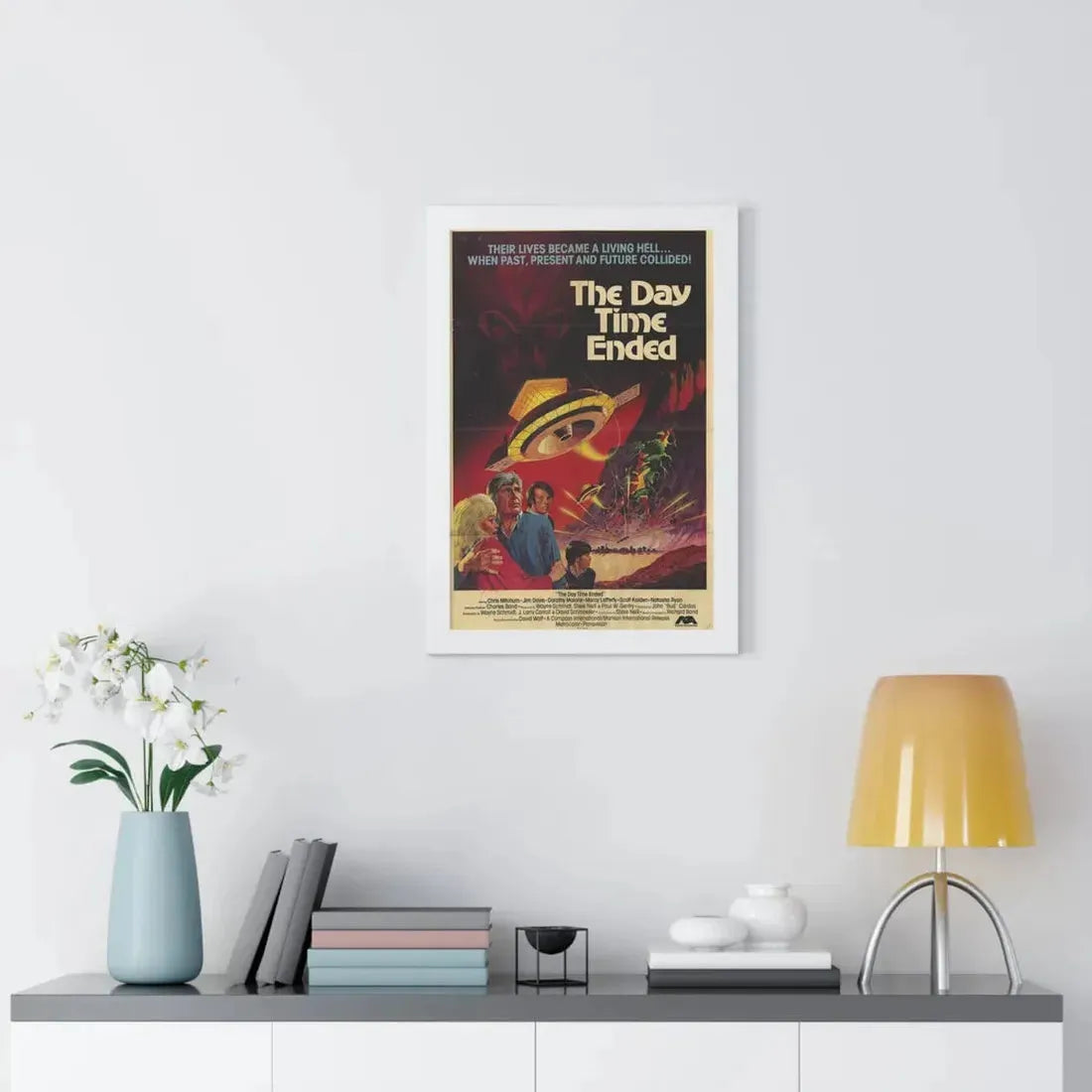 THE DAY TIME ENDED 1980 - Framed Movie Poster - The Sticker Space