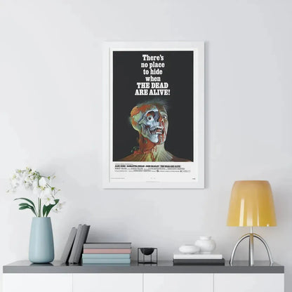 THE DEAD ARE ALIVE 1972 - Framed Movie Poster - The Sticker Space