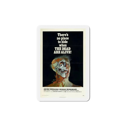 The Dead Are Alive 1972 Movie Poster Refrigerator Magnet 4 Inch - The Sticker Space