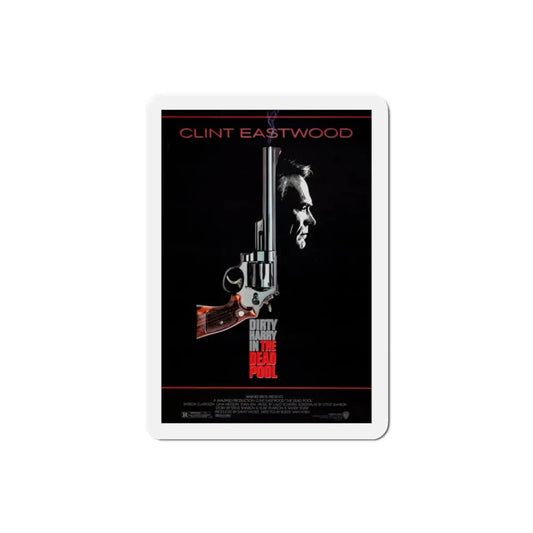 The Dead Pool 1988 Movie Poster Refrigerator Magnet 2 Inch - The Sticker Space