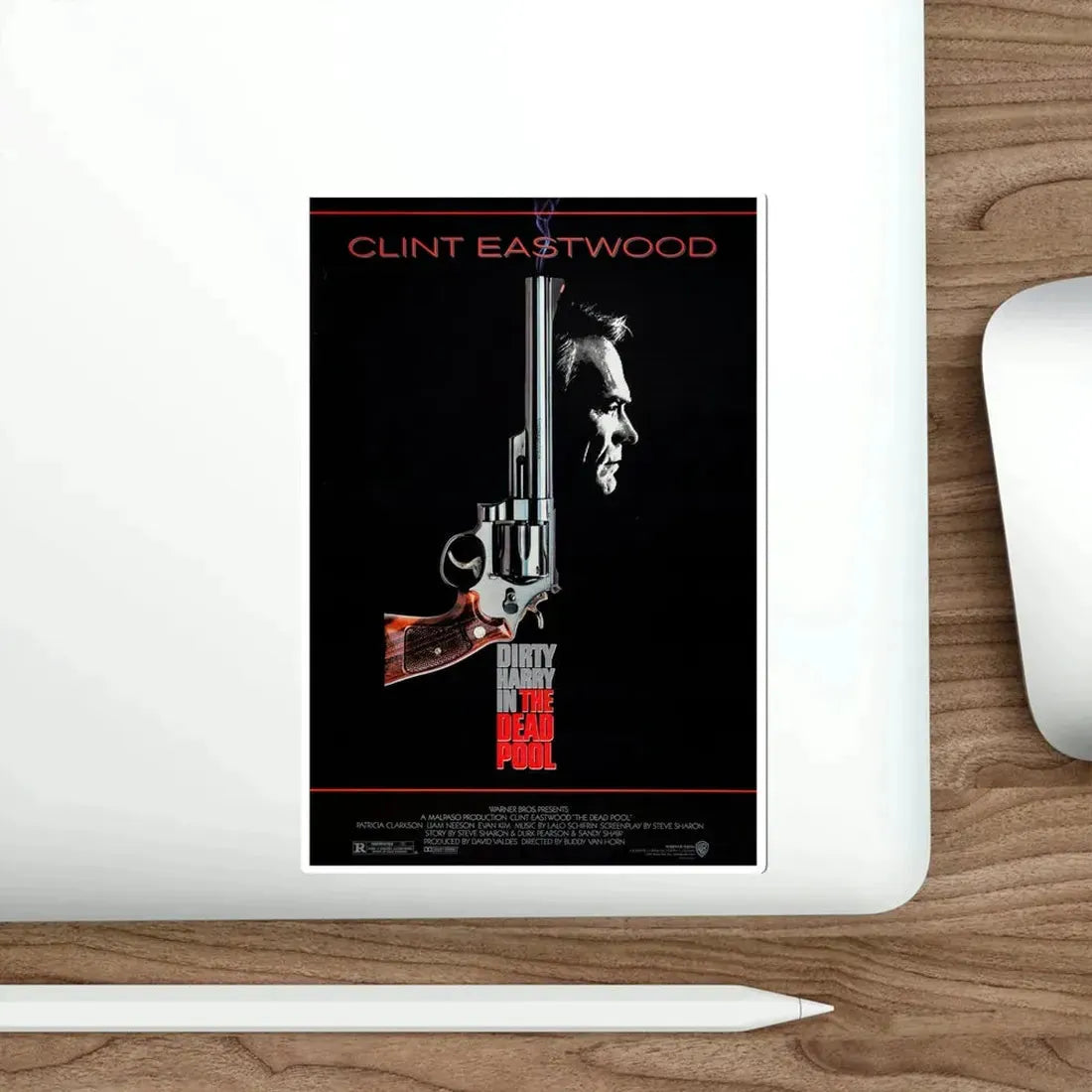 The Dead Pool 1988 Movie Poster STICKER Vinyl Die-Cut Decal - The Sticker Space