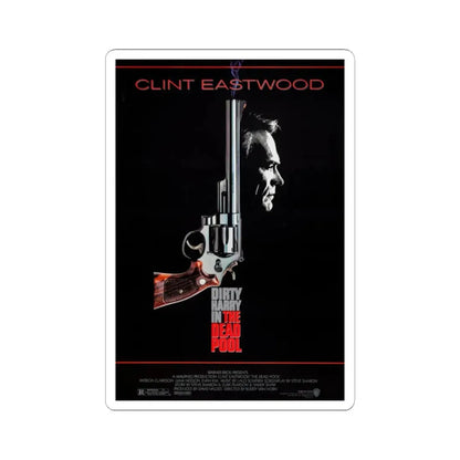 The Dead Pool 1988 Movie Poster - STICKER Vinyl Kiss-Cut Decal 2 Inch White - The Sticker Space
