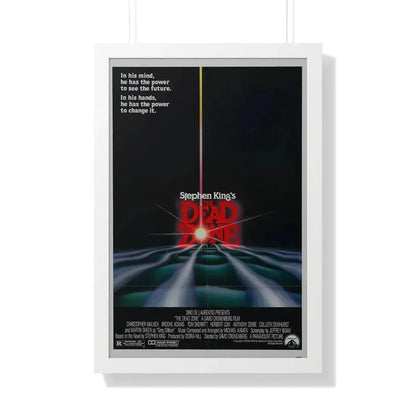 THE DEAD ZONE 1983 - Framed Movie Poster 20" x 30" White - The Sticker Space