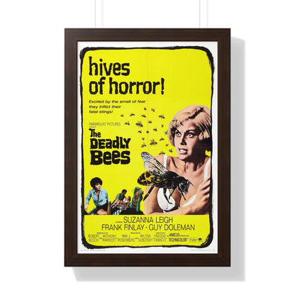 THE DEADLY BEES 1967 - Framed Movie Poster-16″ x 24″-The Sticker Space