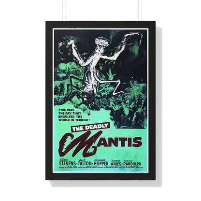 THE DEADLY MANTIS (4) 1957 - Framed Movie Poster 20" x 30" Black - The Sticker Space