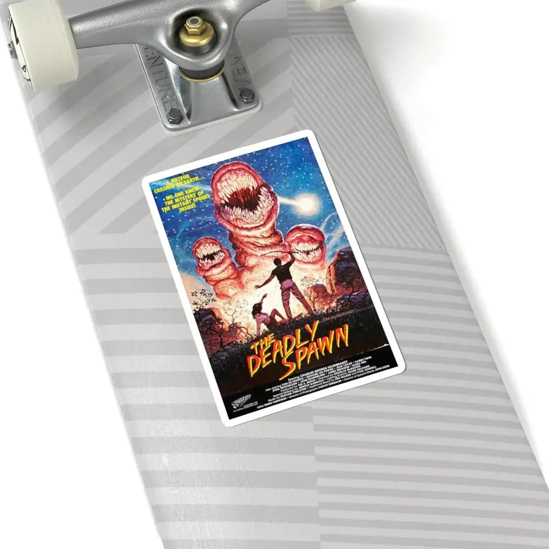 THE DEADLY SPAWN 1983 Movie Poster - STICKER Vinyl Kiss-Cut Decal - The Sticker Space