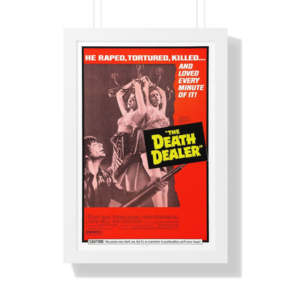 THE DEATH DEALER (ALMOST HUMAN) 1974 - Framed Movie Poster-16″ x 24″-The Sticker Space