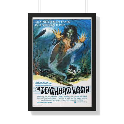 THE DEATHHEAD VIRGIN 1974 - Framed Movie Poster-20" x 30"-The Sticker Space