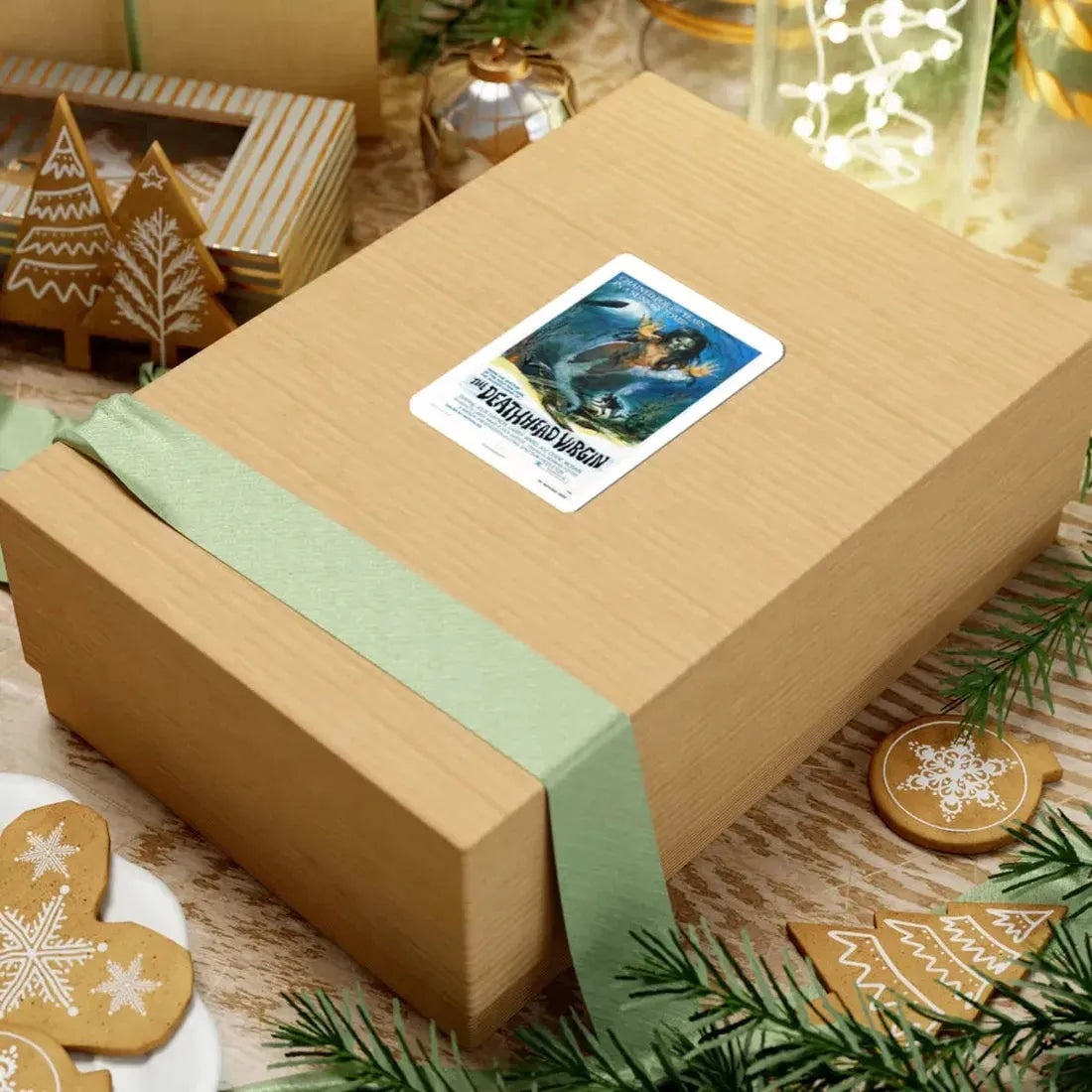 THE DEATHHEAD VIRGIN 1974 Movie Poster - STICKER Vinyl Kiss-Cut Decal - The Sticker Space