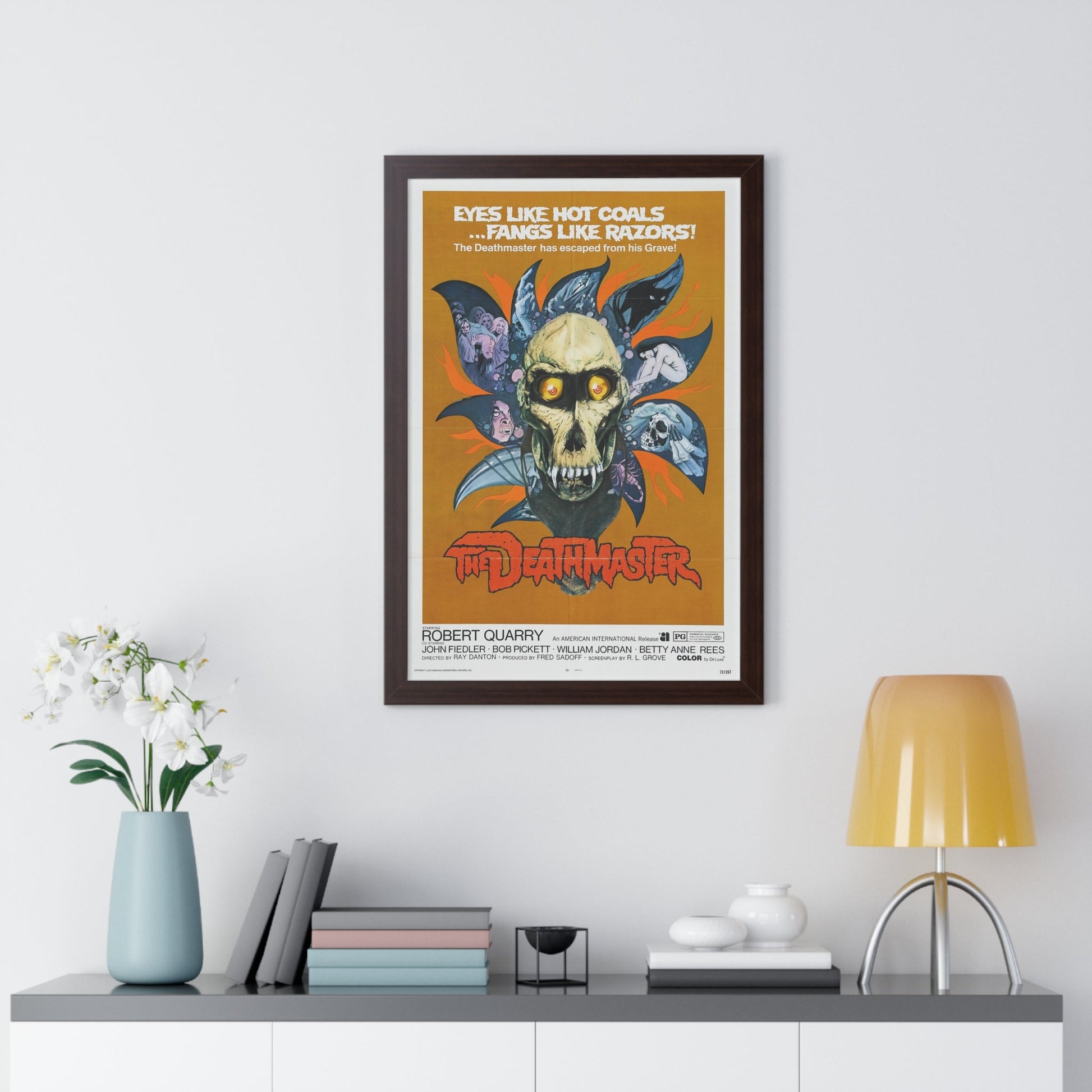 THE DEATHMASTER 1972 - Framed Movie Poster-The Sticker Space