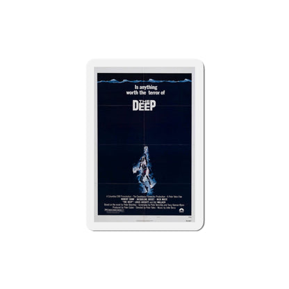 The Deep 1977 Movie Poster Die-Cut Magnet-5" x 5"-The Sticker Space