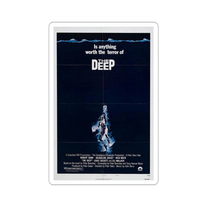 The Deep 1977 Movie Poster STICKER Vinyl Die-Cut Decal-4 Inch-The Sticker Space