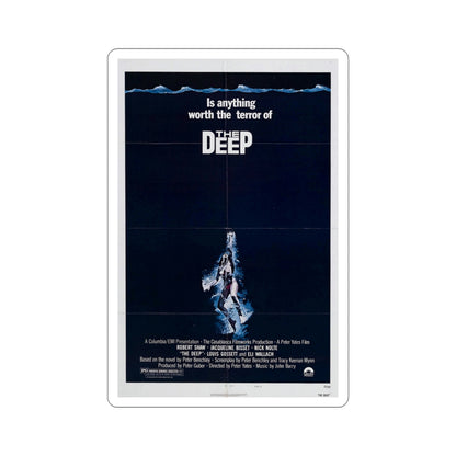 The Deep 1977 Movie Poster STICKER Vinyl Die-Cut Decal-5 Inch-The Sticker Space