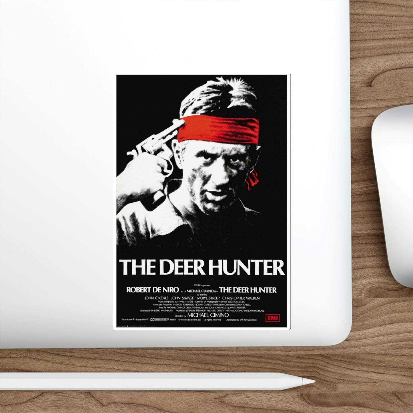 The Deer Hunter 1978 Movie Poster STICKER Vinyl Die-Cut Decal-The Sticker Space