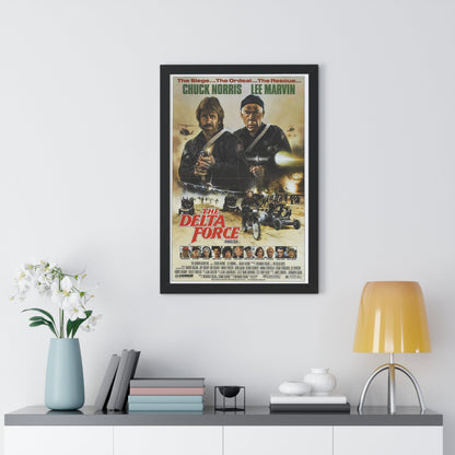 THE DELTA FORCE 1986 - Framed Movie Poster-The Sticker Space