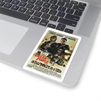 THE DELTA FORCE 1986 Movie Poster - STICKER Vinyl Kiss-Cut Decal - The Sticker Space