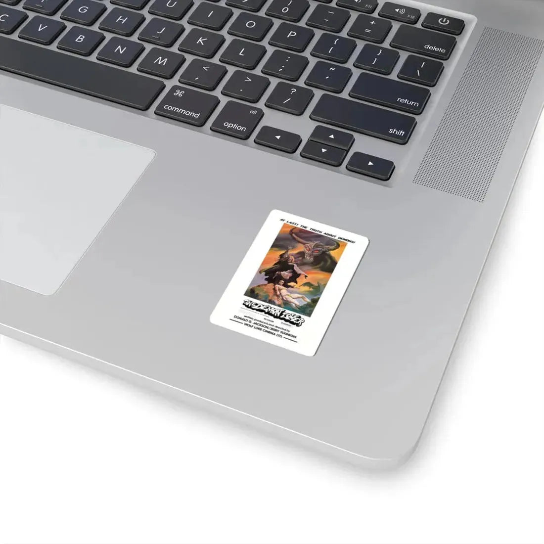 THE DEMON LOVER 1977 Movie Poster - STICKER Vinyl Kiss-Cut Decal - The Sticker Space