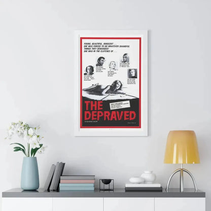 THE DEPRAVED (EXPOSED) 1971 - Framed Movie Poster - The Sticker Space