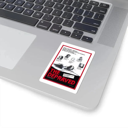THE DEPRAVED (EXPOSED) 1971 Movie Poster - STICKER Vinyl Kiss-Cut Decal - The Sticker Space
