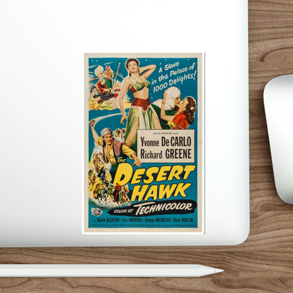 The Desert Hawk 1950 Movie Poster STICKER Vinyl Die-Cut Decal-The Sticker Space