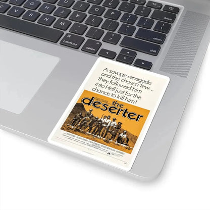 The Deserter 1971 Movie Poster - STICKER Vinyl Kiss-Cut Decal - The Sticker Space