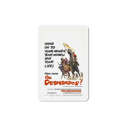 The Desperados 1969 Movie Poster Die-Cut Magnet-4 Inch-The Sticker Space