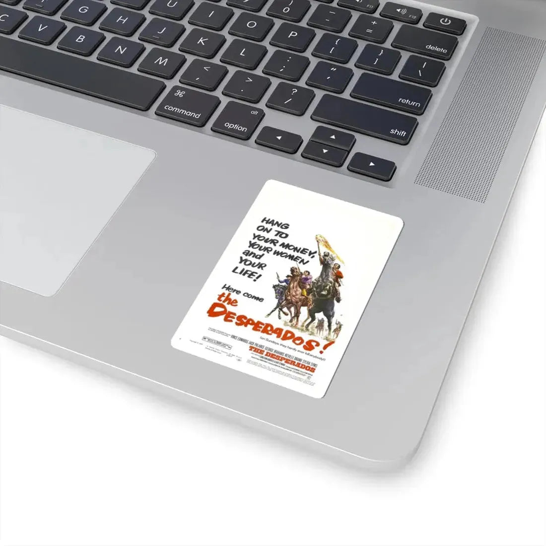 The Desperados 1969 Movie Poster - STICKER Vinyl Kiss-Cut Decal - The Sticker Space