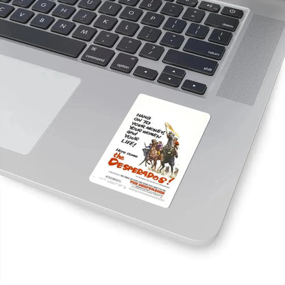 The Desperados 1969 Movie Poster - STICKER Vinyl Kiss-Cut Decal - The Sticker Space