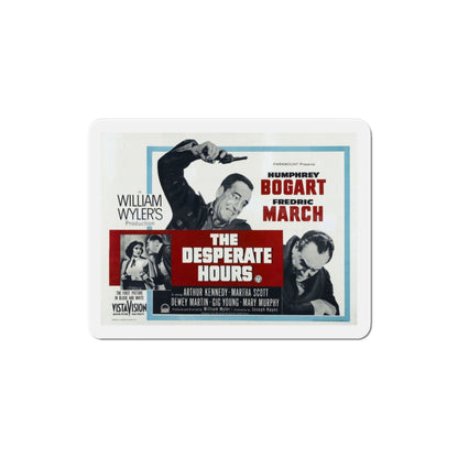 The Desperate Hours 1955 Movie Poster Die-Cut Magnet-3 Inch-The Sticker Space