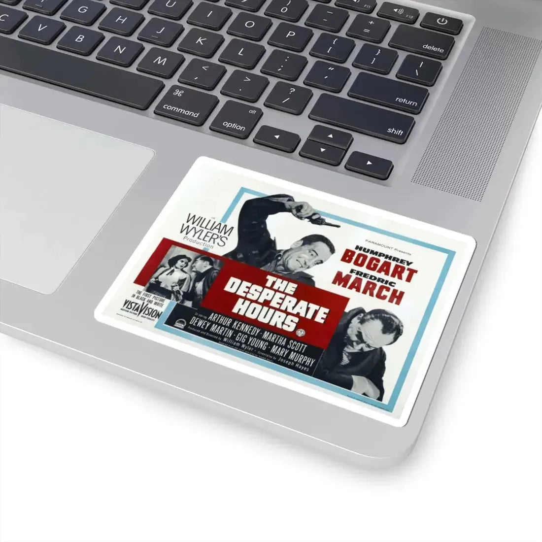 The Desperate Hours 1955 Movie Poster - STICKER Vinyl Kiss-Cut Decal - The Sticker Space