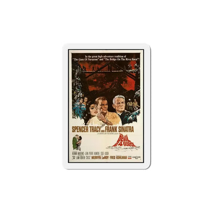 The Devil at 4 O'Clock 1961 Movie Poster Refrigerator Magnet 5 Inch - The Sticker Space