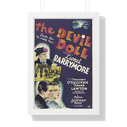 THE DEVIL DOLL 1936 - Framed Movie Poster-16″ x 24″-The Sticker Space