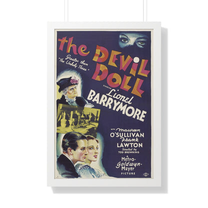 THE DEVIL DOLL 1936 - Framed Movie Poster-20" x 30"-The Sticker Space